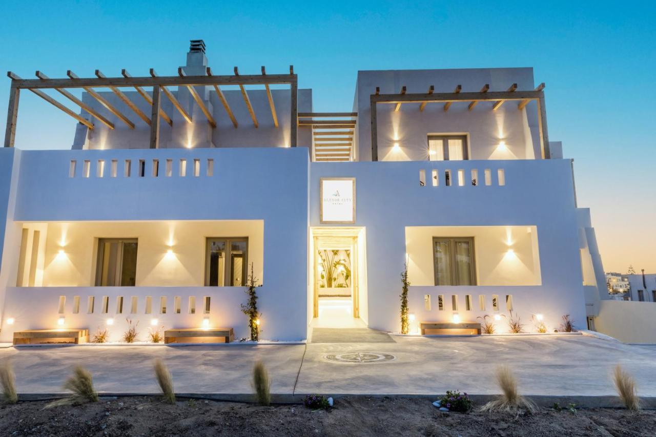 Alenor City Hotel Naxos City Bagian luar foto